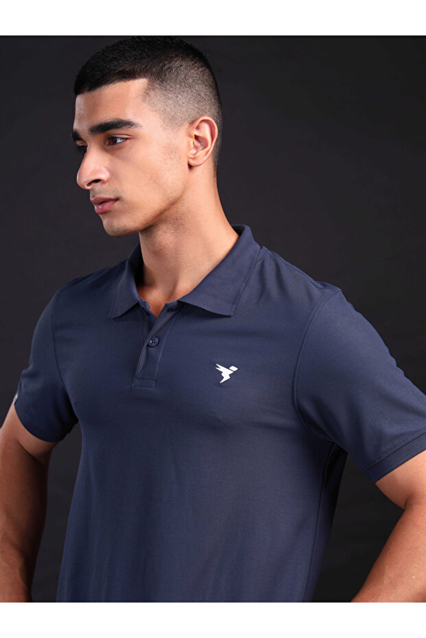 قميص بولو رجالي سادة بقصّة Slim Fit - 2