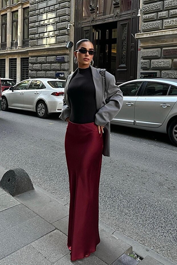 Premium Satin Skirt 4046 R5-A-K4