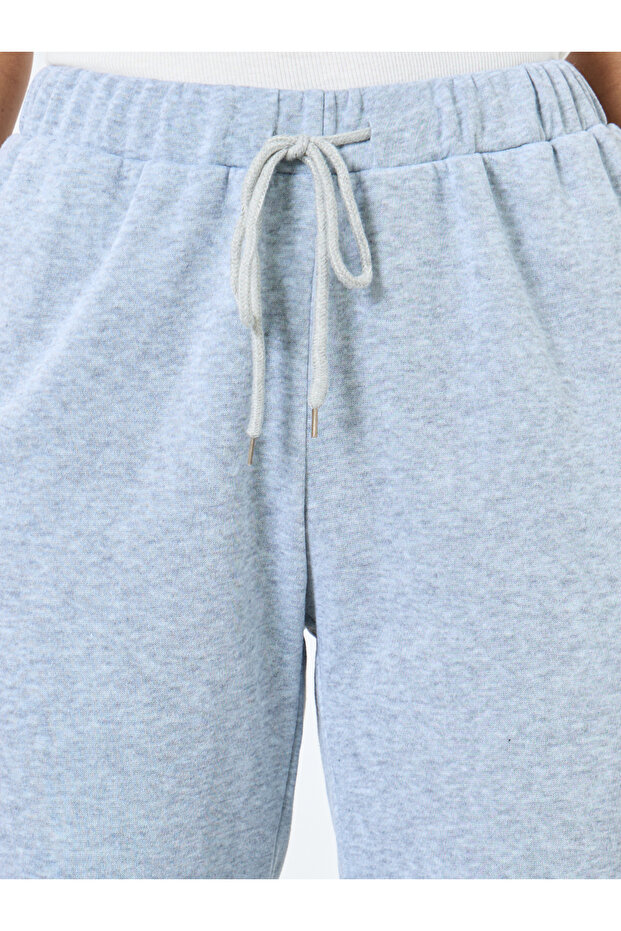 Women Solid Pants with Drawstring Waist - 3