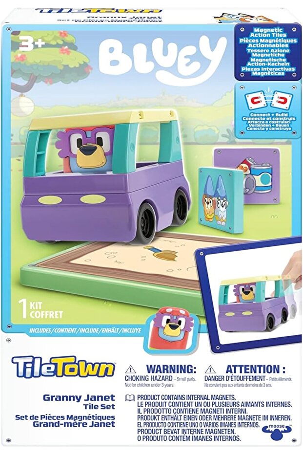 TILE TOWN S2 Booster Pack Granny | Collectible Playset Accessory for Kids
