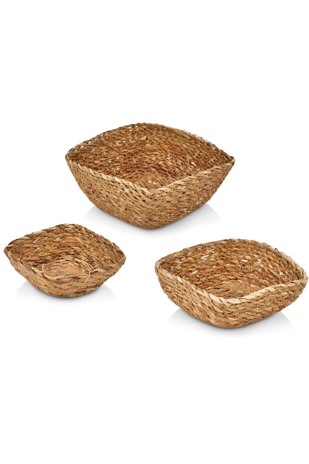 Kare Mini Cerezlik S/3 Lu