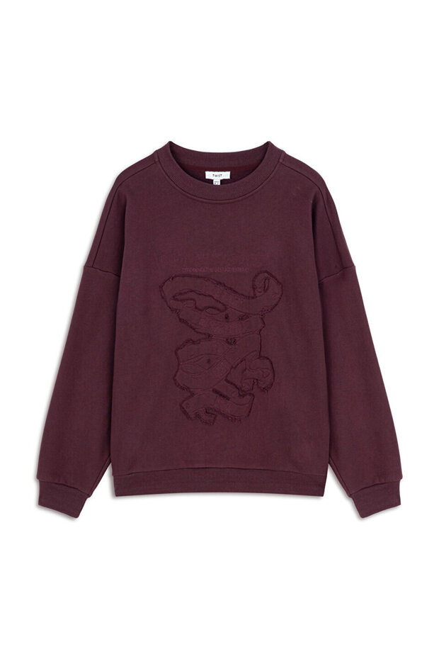 APLİKELİ SWEATSHIRT - 3