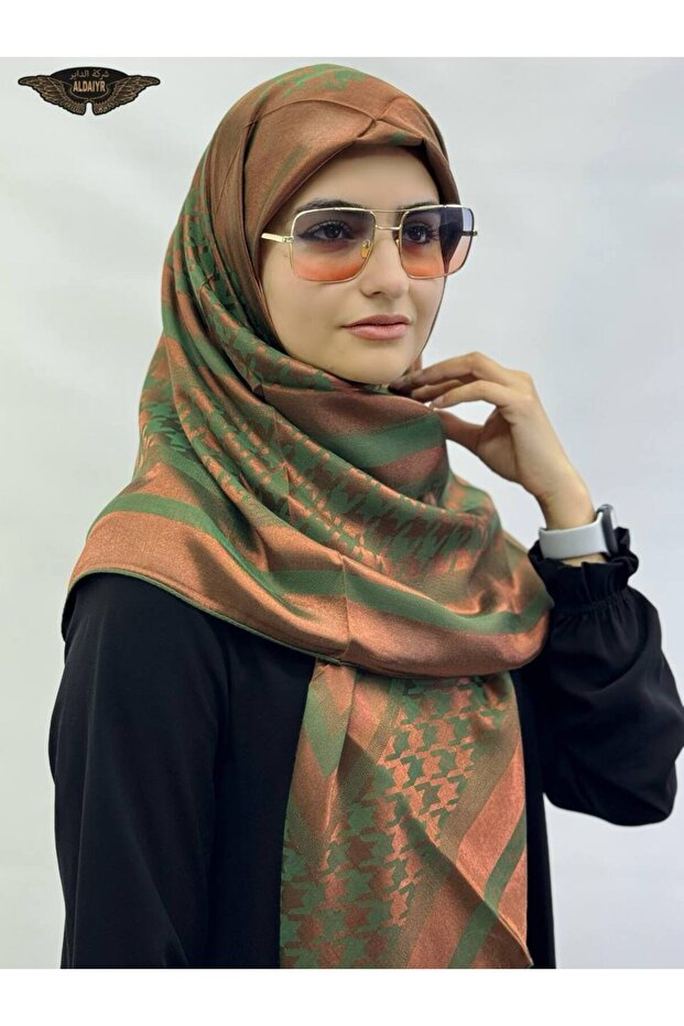 وشاح 120 نمط جاكار فيسكوز 2 - 1