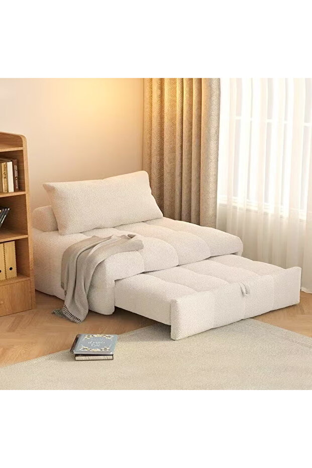 Multifunction 2 In 1 Modern Design Convertible Extendable Sofa Bed Folding Chair Bed Single Sleeper