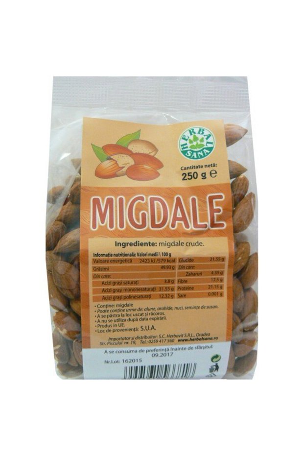 Raw Almonds 250g
