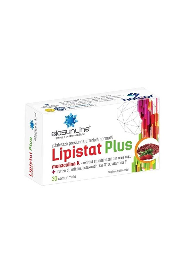 Lipistat Plus BioSunLine 30 Tablete Helcor - 1