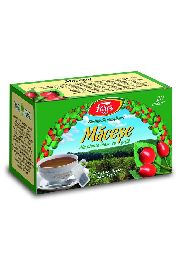 Ceai de măceșe 20 pliculețe