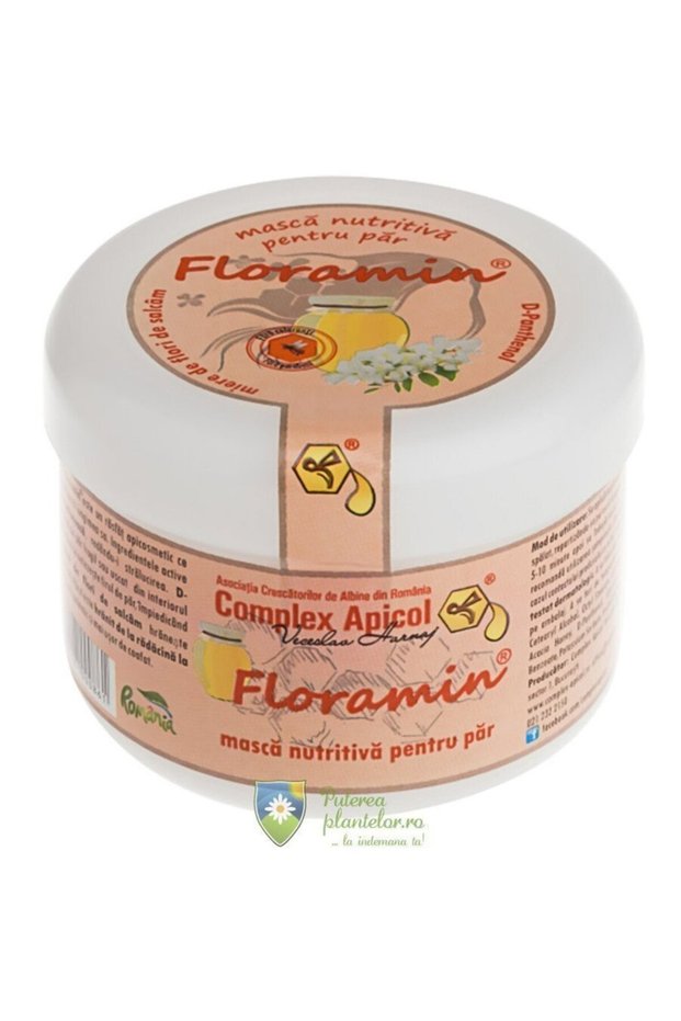 Mască de păr hrănitoare Floramin 200 ml