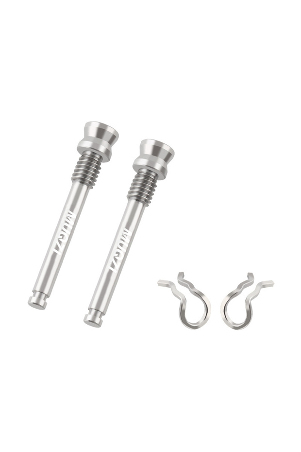 Silver 2pcs MUQZI 2pcs Titanium Bolts Bicycle Disc Brakes Caliper Lightweight Mounting Screws Road M