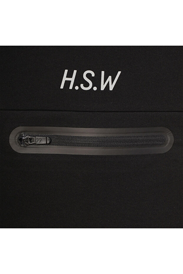 سترة Inter للرجال ذات ياقة واقفة سوداء - 4