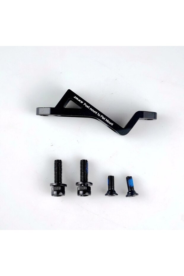 1 piece ZRACE Post Mount to Flat Mount Brake Adapter, +20mm 140-160, Post to Flat Mount Brake Adapte
