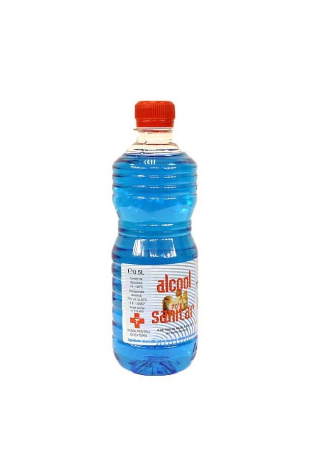 Alcool sanitar 70%, 500 ml