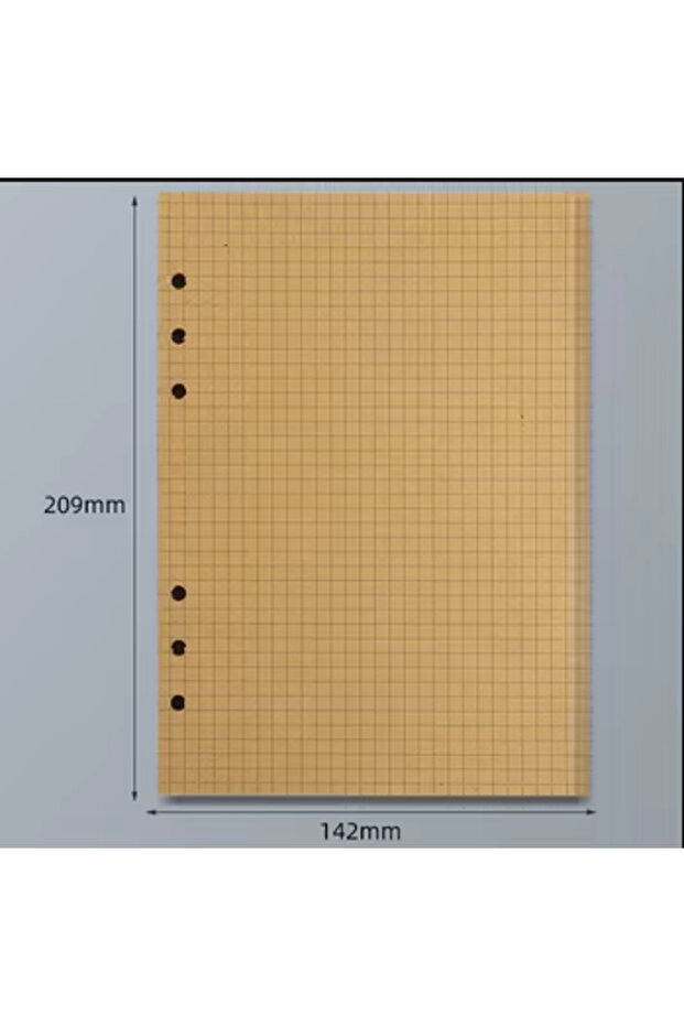 A5 فارغة gird0A 45 ورقة A5 A6 A7 دفتر ملاحظات ذو أوراق منفصلة معاد تعبئته ملف حلزوني سطر الصفحة الداخلية فارغ Cr - 1