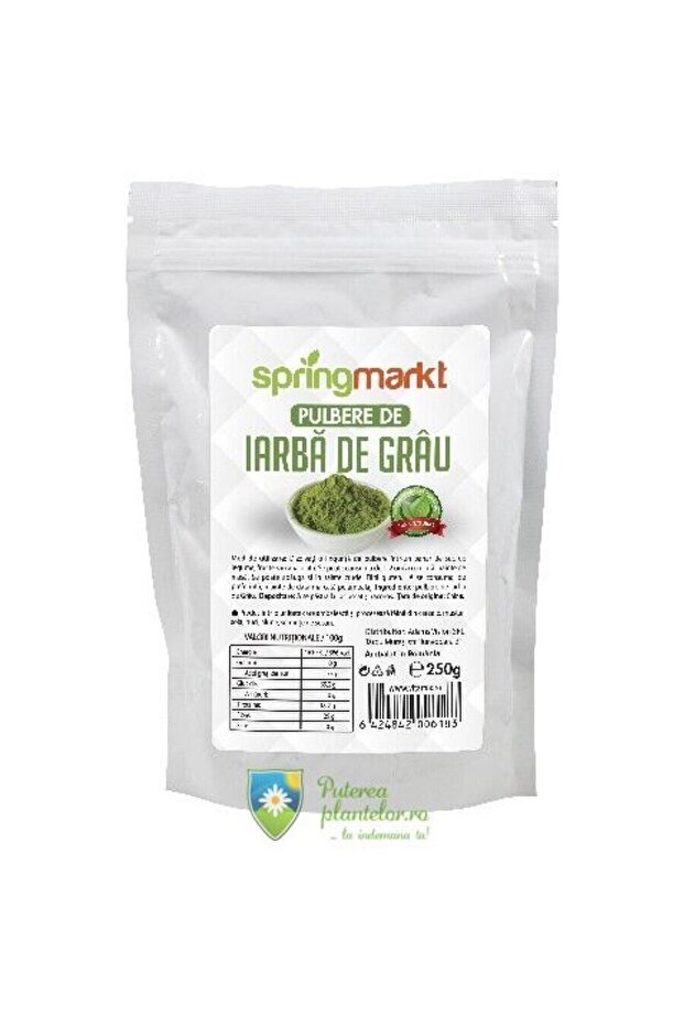 Pudră de iarbă de grâu, 250 g, - 2