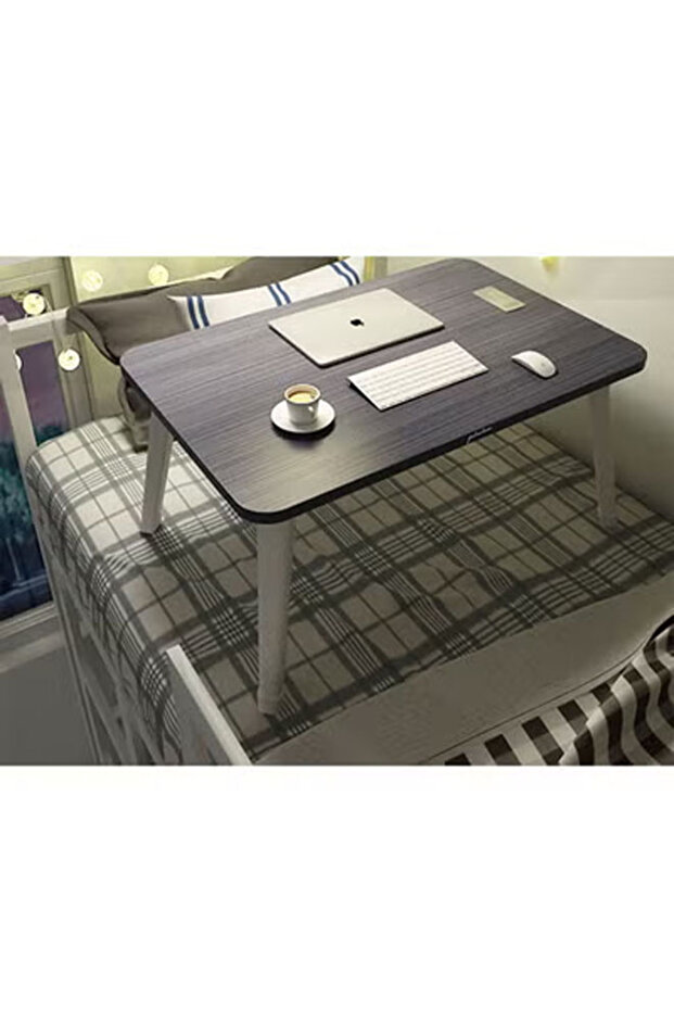 Multi Functional Portable Study And Laptop Stand 60x30x27cm Black