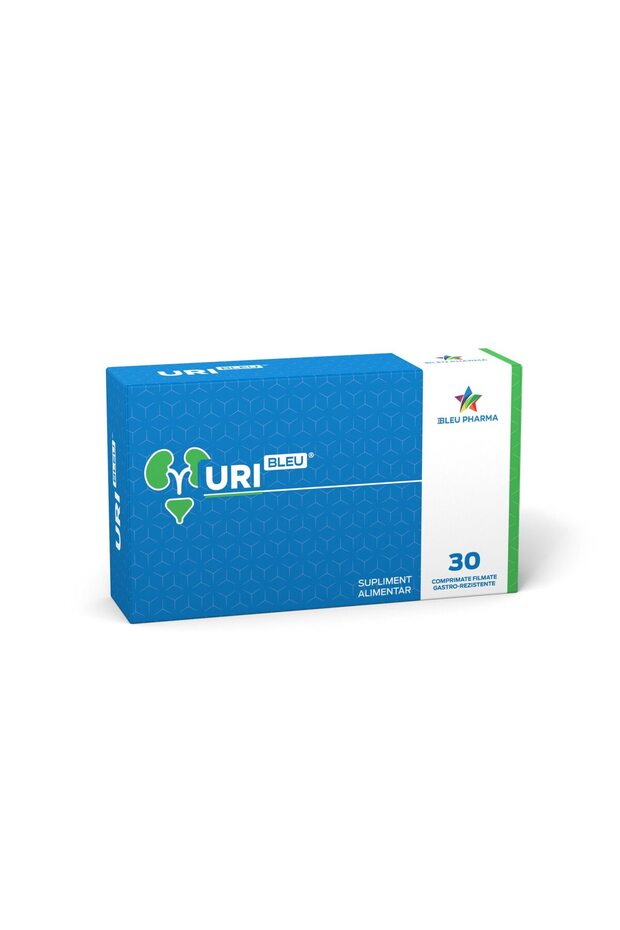 Comprimate gastrorezistente, Bleu Pharma, 30 buc. - 1