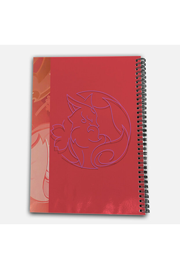 Genshin Impact Yae Miko Unlined A4 School Notebook 72 Sheets Model 2 - 3
