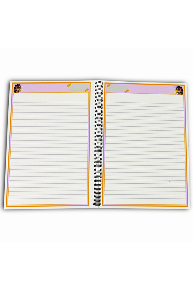 Genshin Impact Sethos Striped A4 School Notebook 72 Sheets Model 1 - 4