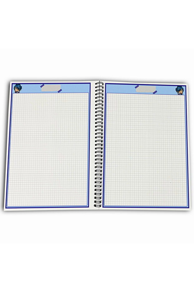 Genshin Impact Kaeya Checkered A4 School Notebook 72 Sheets Model 2 - 4