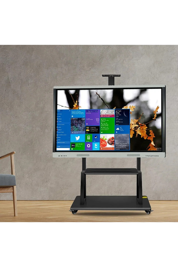 DG 110 BFS Mobile TV Cart for 42–120" Screens, VESA 900x600, 80kg Load
