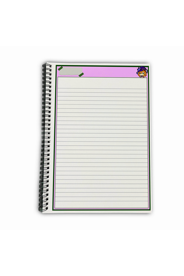 Genshin Impact Lisa Striped A4 School Notebook 72 Sheets Model 1 - 5