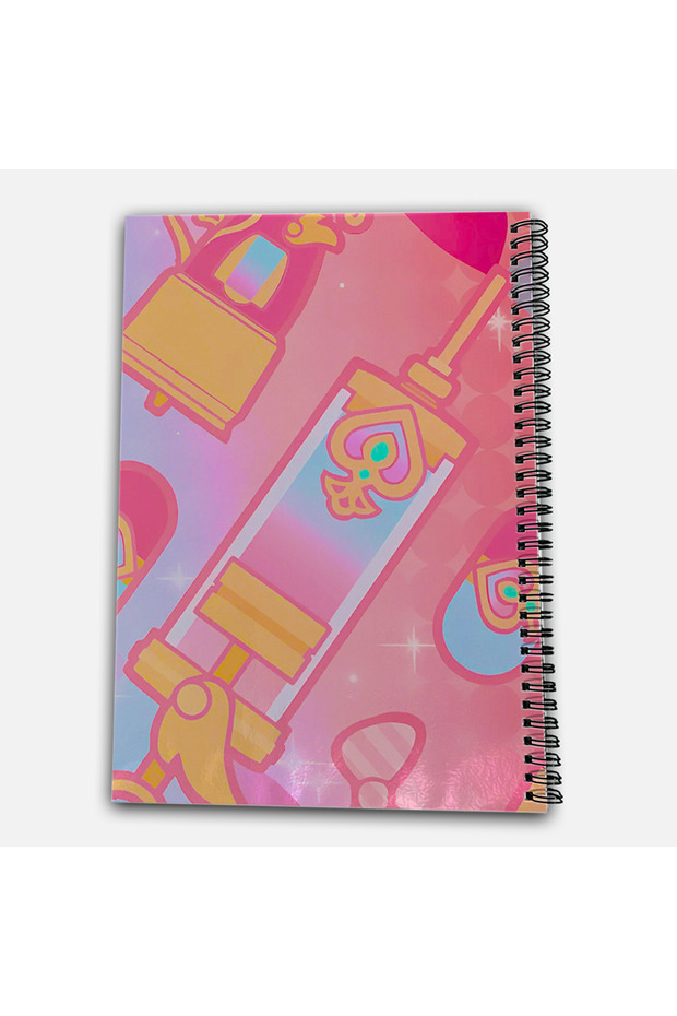 Genshin Impact Sigewinne Unlined A4 School Notebook 72 Sheets Model 3 - 3