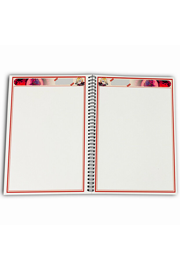 Genshin Impact Lyney Unlined A4 School Notebook 72 Sheets Model 2 - 4