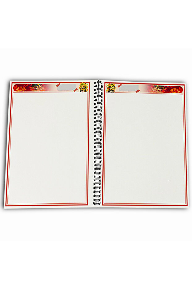 Genshin Impact Gaming Unlined A4 School Notebook 72 Sheets Model 2 - 4