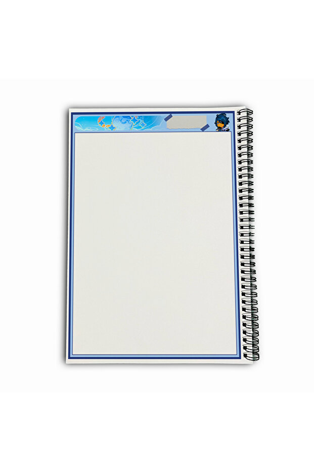 Genshin Impact Kaeya Unlined A4 School Notebook 72 Sheets Model 2 - 6