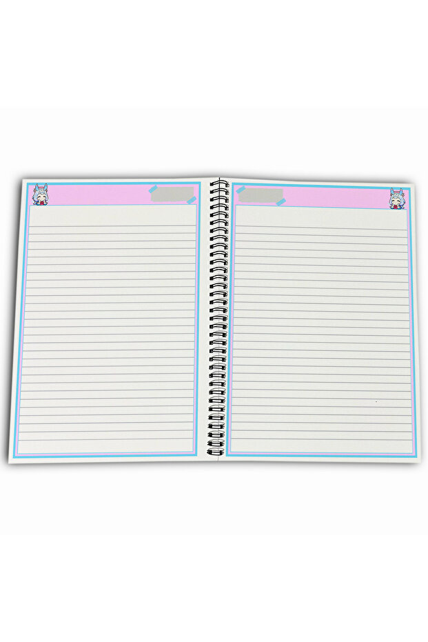 Genshin Impact Sigewinne Striped A4 School Notebook 72 Sheets Model 1 - 4