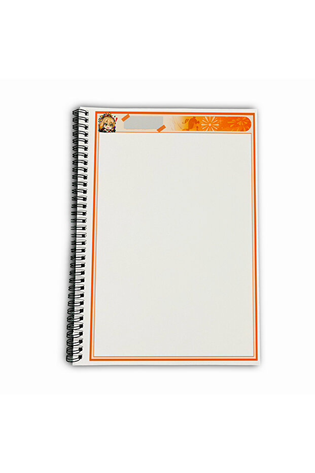 Genshin Impact Yoimiya Unlined A4 School Notebook 72 Sheets Model 1 - 5