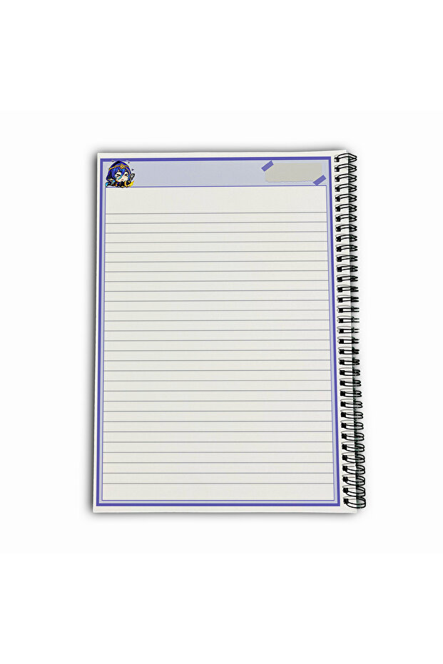 Genshin Impact Layla Striped A4 School Notebook 72 Sheets Model 1 - 6