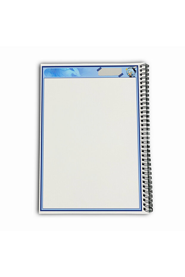 Genshin Impact Ganyu Unlined A4 School Notebook 72 Sheets Model 2 - 6