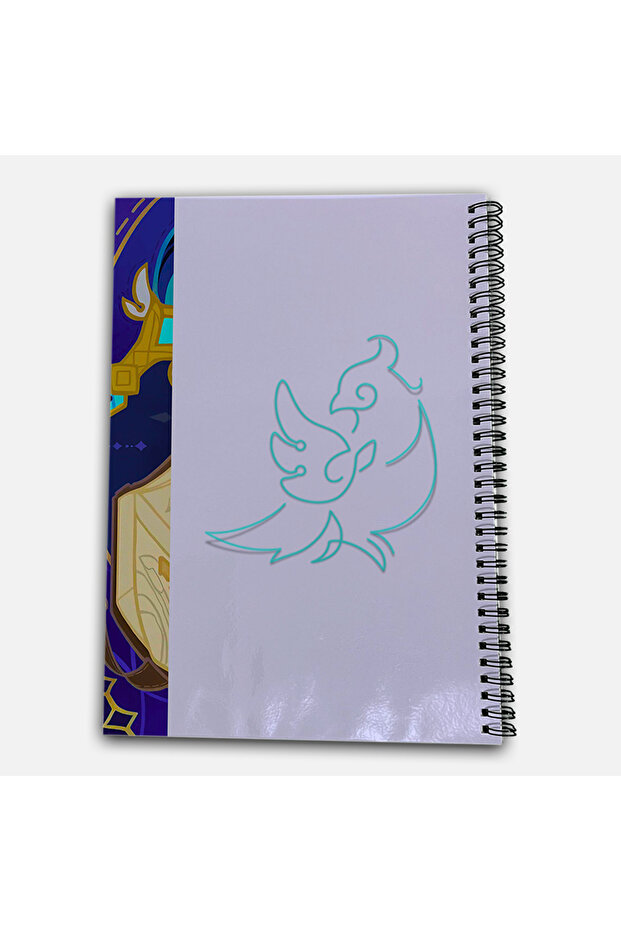 Genshin Impact Mika Unlined A4 School Notebook 72 Sheets Model 2 - 3