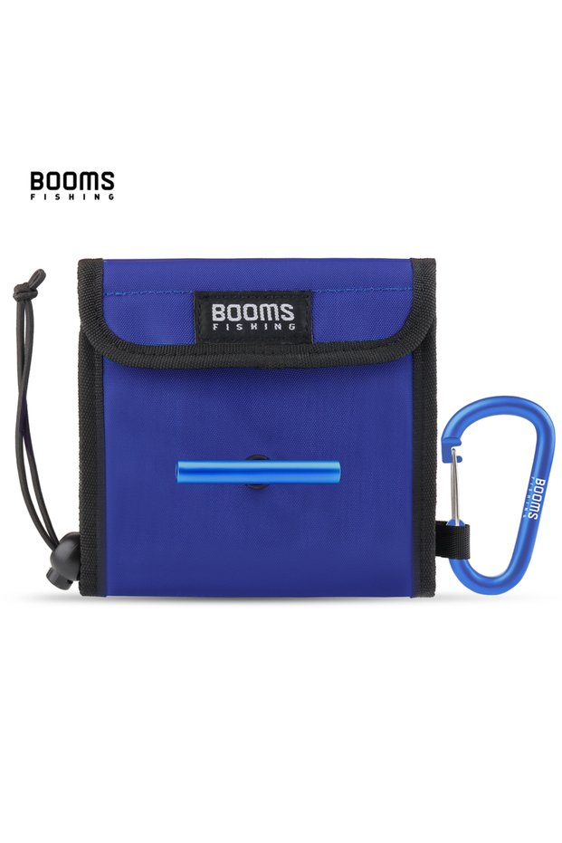 Blue 10 Pockets Fly Fishing Supplies Storage Tippet Line Wallet Case Fishing Tackle Binder Tippet St