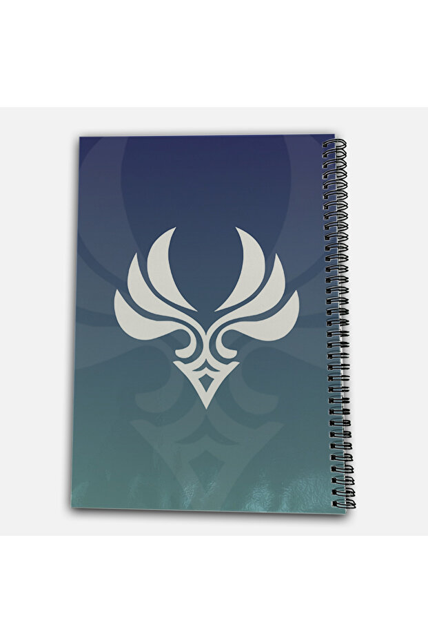 Genshin Impact Xiao Unlined A4 School Notebook 72 Sheets Model 1 - 3