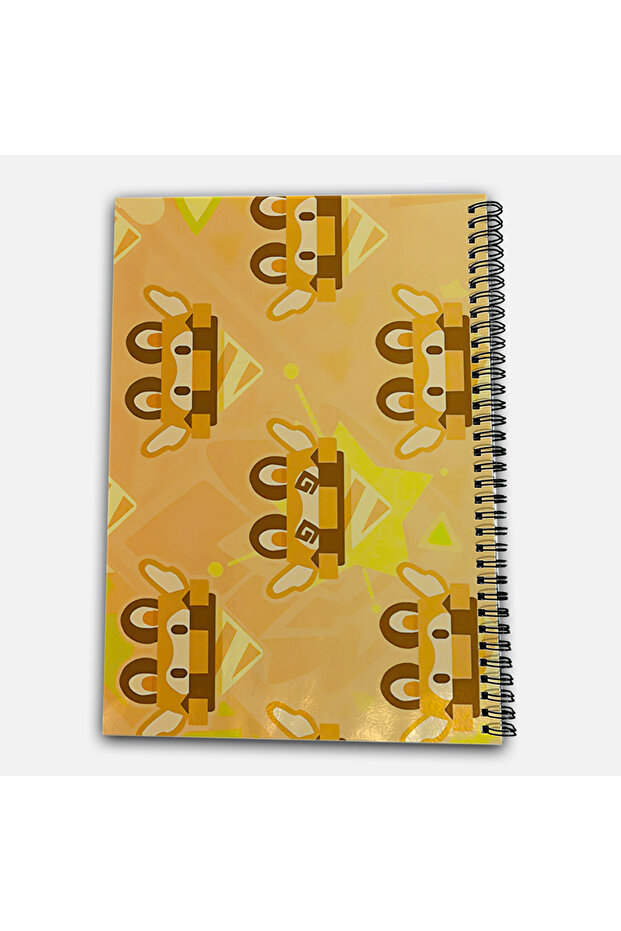 Genshin Impact Kachina Checkered A4 School Notebook 72 Sheets Model 3 - 3