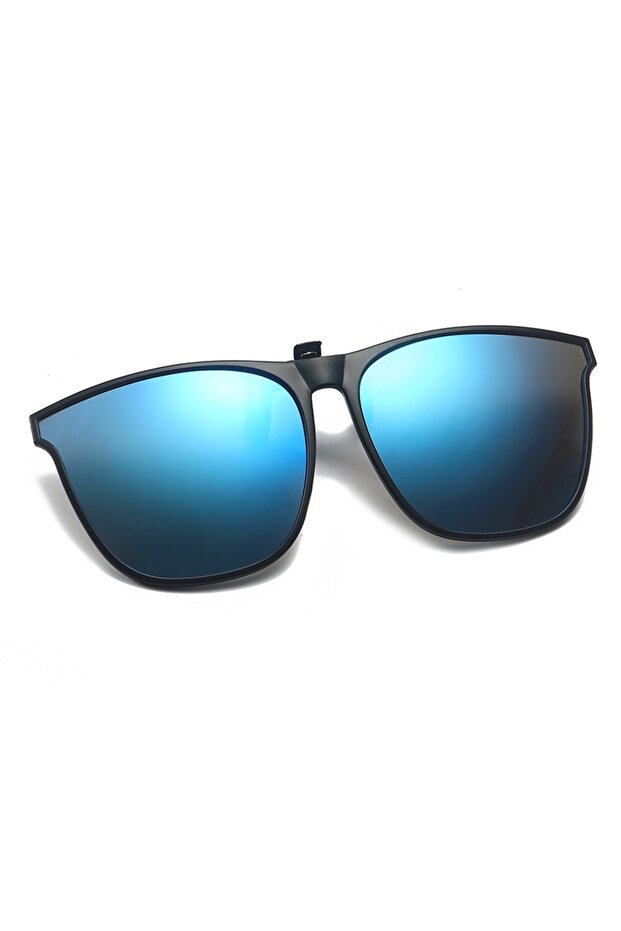 Ice Blue Tablets Fashionable Polarized Myopia Glasses Clip Driver's Goggles Night Vision Glasses Out