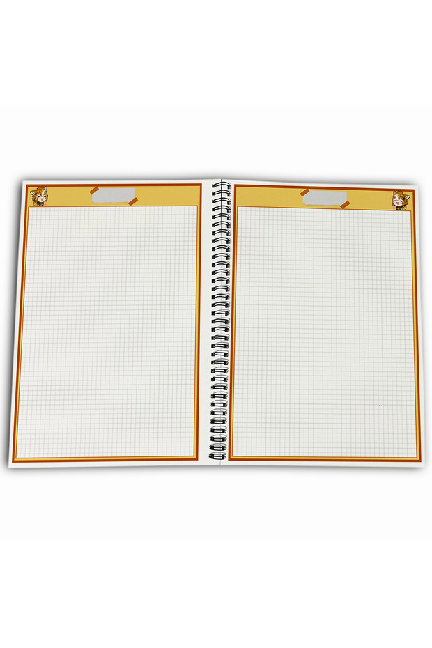 Genshin Impact Gorou Checkered A4 School Notebook 72 Sheets Model 3 - 4