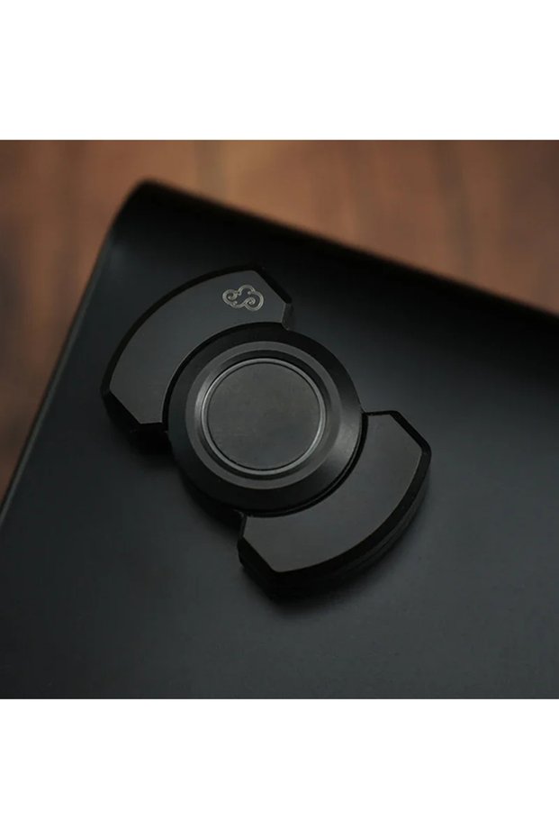 Black Multiple Play Magnetic Slider Fidget Spinner EDC Adult Fidget Toys Anti Stress Hand Spinner AD