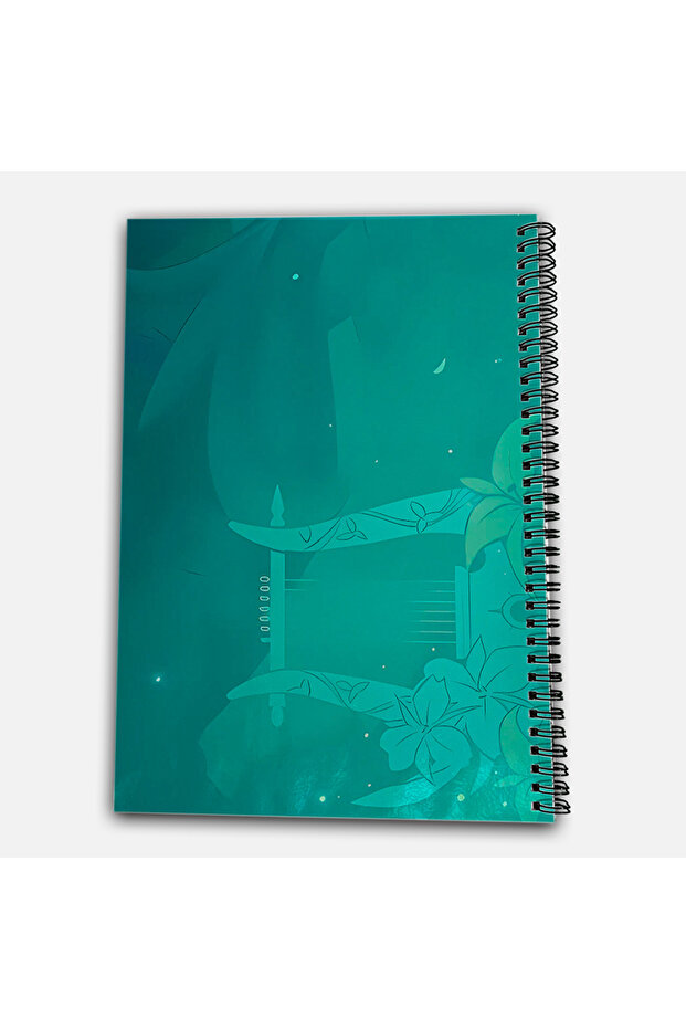 Genshin Impact Venti Checkered A4 School Notebook 72 Sheets Model 3 - 3