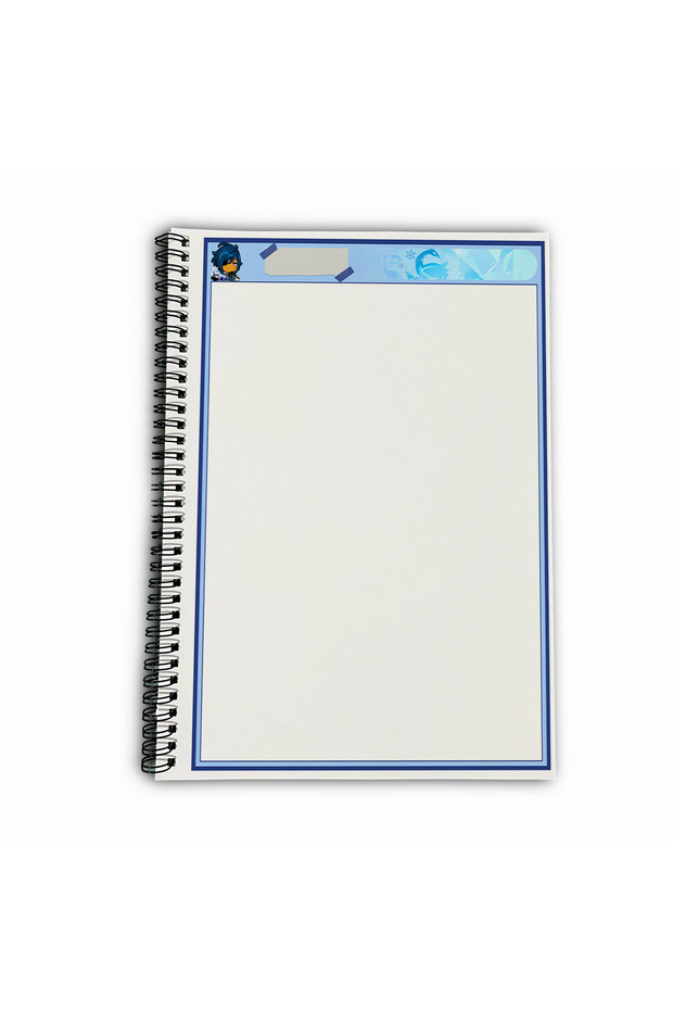 Genshin Impact Kaeya Unlined A4 School Notebook 72 Sheets Model 2 - 5
