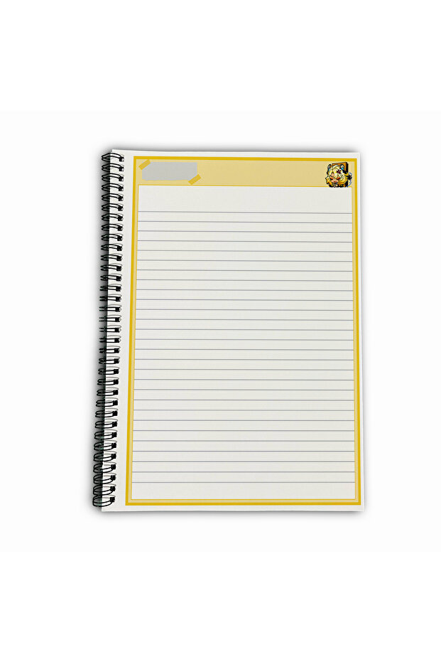 Genshin Impact Xilonen Striped A4 School Notebook 72 Sheets Model 1 - 5