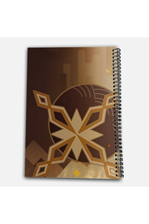 Genshin Impact Heizou Checkered A4 School Notebook 72 Sheets Model 3 - 3