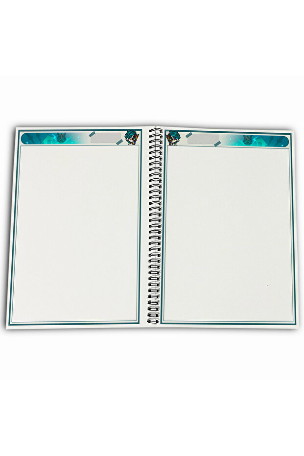 Genshin Impact Xiao Unlined A4 School Notebook 72 Sheets Model 1 - 4
