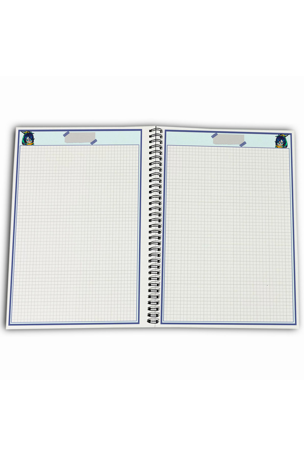 Genshin Impact Xianyun Checkered A4 School Notebook 72 Sheets Model 1 - 4