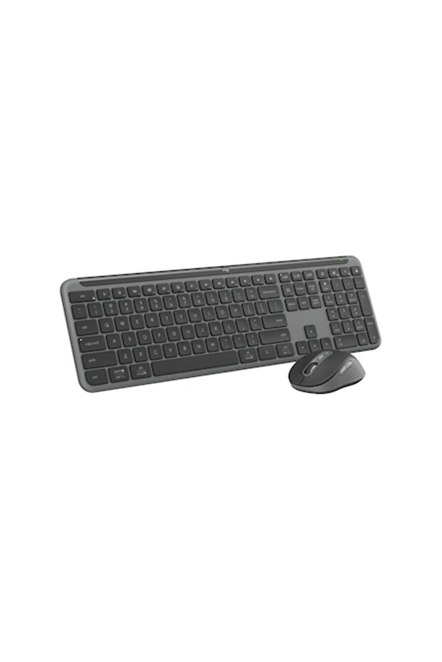 Signature Slim Wireless Keyboard & Mouse Combo MK950 Graphite - 1
