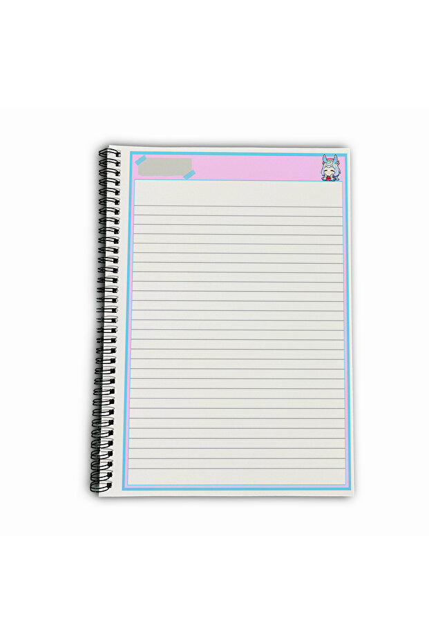 Genshin Impact Sigewinne Striped A4 School Notebook 72 Sheets Model 1 - 5