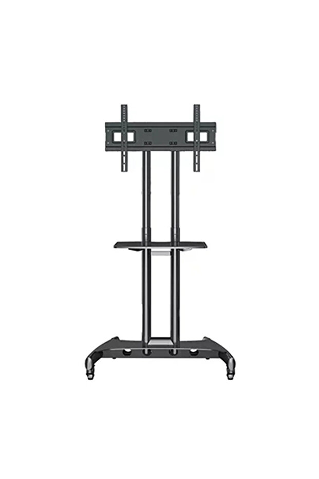 AVA1500 60 1P Adjustable TV Trolley for 32–75" Screens, VESA 600x400, 46kg