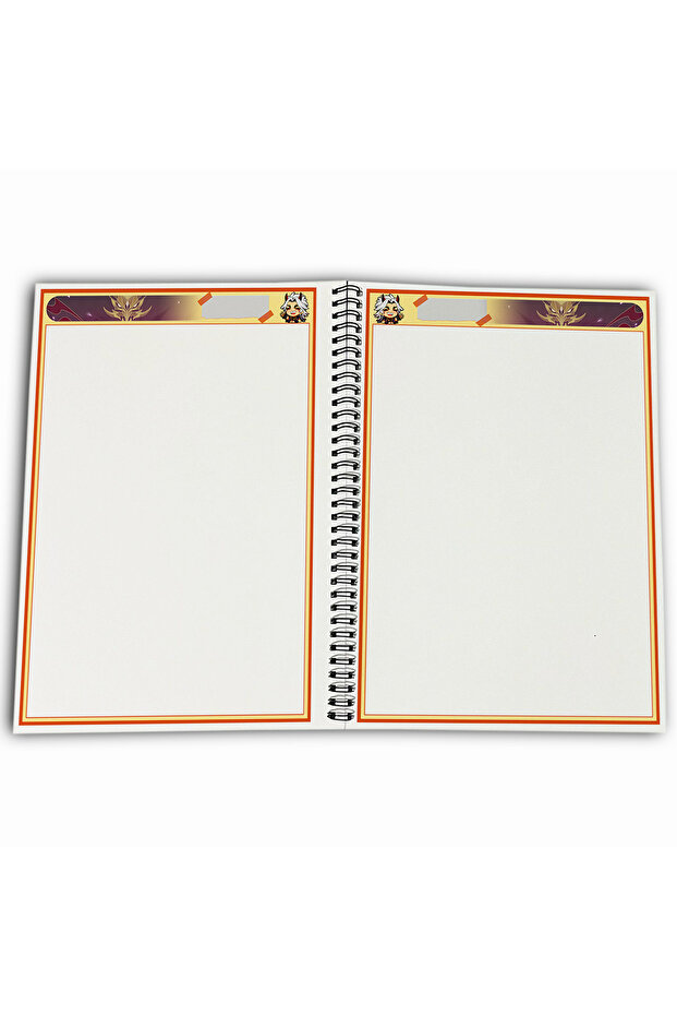 Genshin Impact Itto Unlined A4 School Notebook 72 Sheets Model 2 - 4